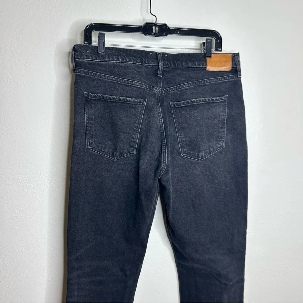 Citizens of Humanity Premium Vintage Black Jolene Distressed Denim Straight Leg